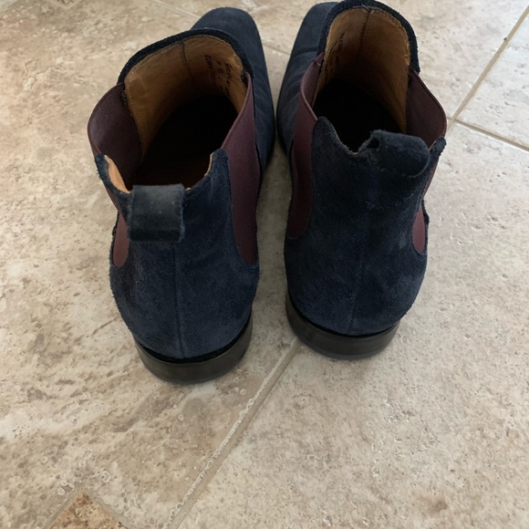 Paul Smith blue suede Chelsea boots, size 7 - Picture 6 of 7